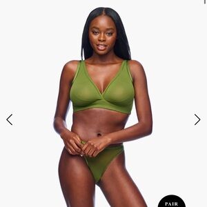NWT Cosabella Green Soire Bra- Curvy Medium Size